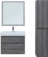 Мебель для ванной комнаты Aquanet Nova Lite 75 дуб рошелье, 2 ящика