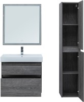 Мебель для ванной комнаты Aquanet Nova Lite 75 дуб рошелье, 2 ящика