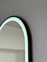 Зеркало Alavann Wave 52х92 см, с подсветкой