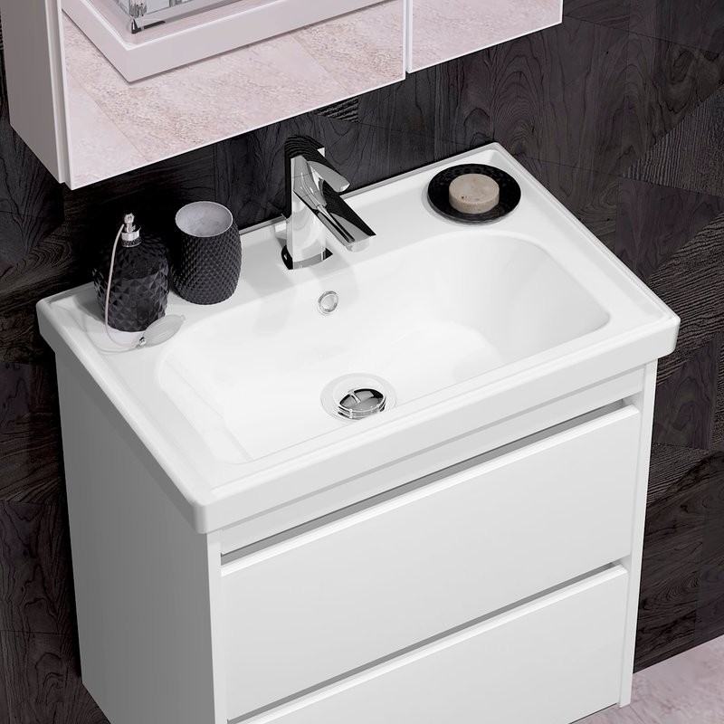 Мебель для ванной комнаты Opadiris Фреш 60 белая