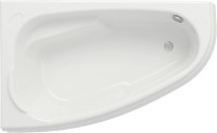 Акриловая ванна Cersanit Joanna L 160x95 см, угловая, левая, встраиваемая, ультрабелая, асимметричная, на ножках