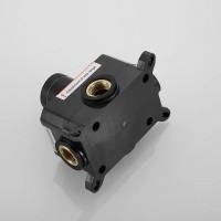 Гигиенический душ Rose R105H со смесителем, С ВНУТРЕННЕЙ ЧАСТЬЮ, черный