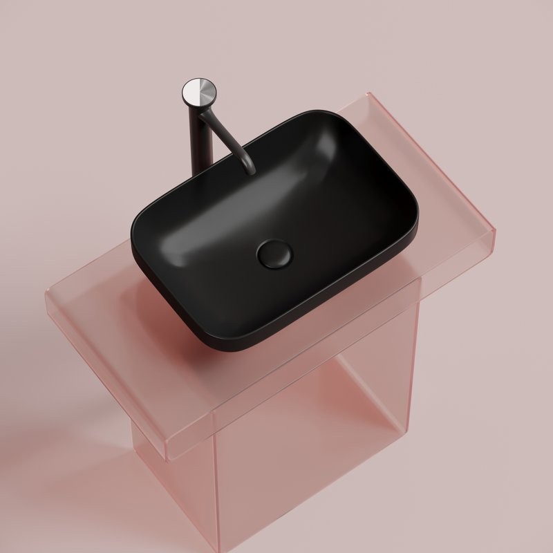 Накладная раковина Ceramicanova Element CN6055MB черная матовая
