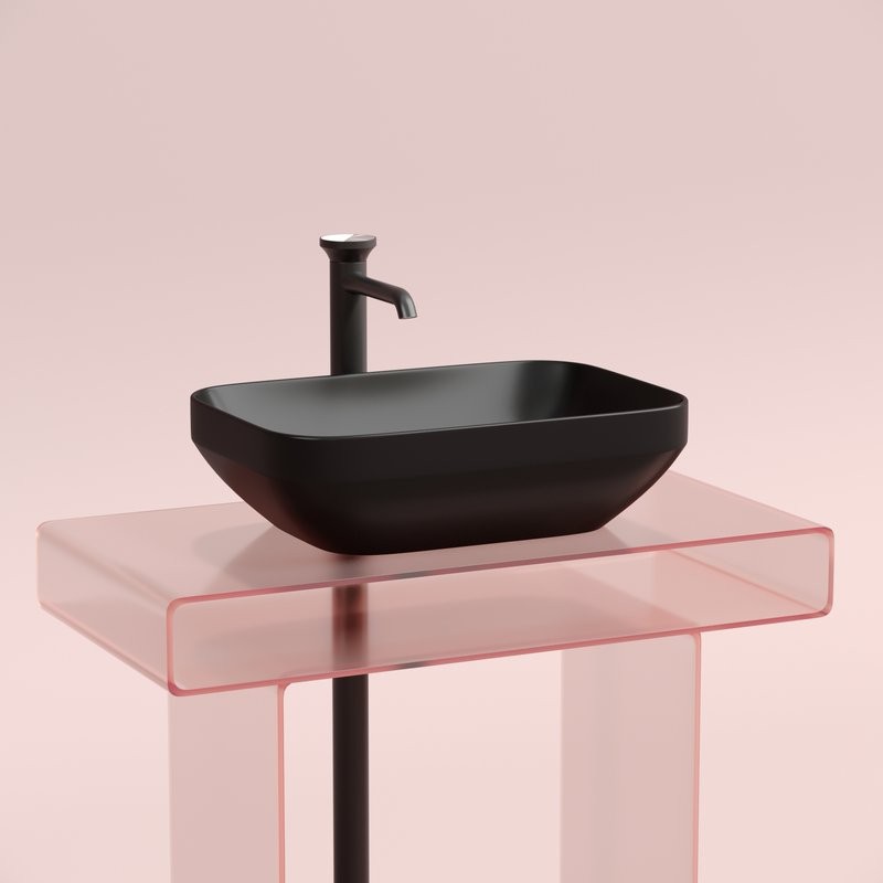 Накладная раковина Ceramicanova Element CN6055MB черная матовая