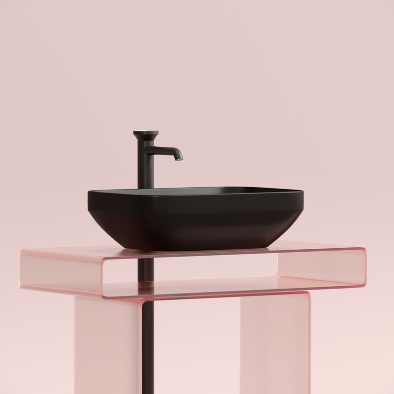 Накладная раковина Ceramicanova Element CN6055MB черная матовая