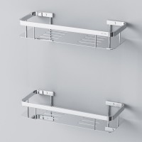 Полка AM.PM Sense L A7453200 2-ярусная, хром Полка AM.PM Sense L A7453200 2-ярусная, хром