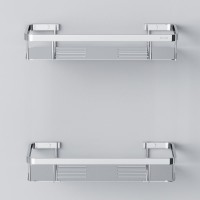 Полка AM.PM Sense L A7453200 2-ярусная, хром Полка AM.PM Sense L A7453200 2-ярусная, хром