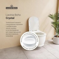 Комплект Lavinia Boho Унитаз подвесной Bell Pro Rimless 3301101R + Крышка-сиденье Bell Pro 33290100 с микролифтом + Инсталляция RelFix 38010020 + Кнопка RelFix 380501MB матовая черная, хром