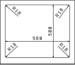 Комплект Мойка Florentina Липси 600 шампань + Измельчитель KUCHENSTERN Muhle