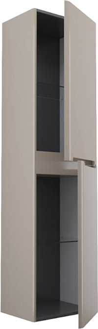 Шкаф пенал для ванной IDDIS Edifice 40 капучино