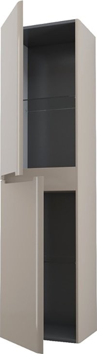 Шкаф пенал для ванной IDDIS Edifice 40 капучино