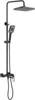 Душевая стойка Shevanik S6836H черная