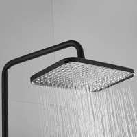 Душевая стойка Shevanik S6836H черная