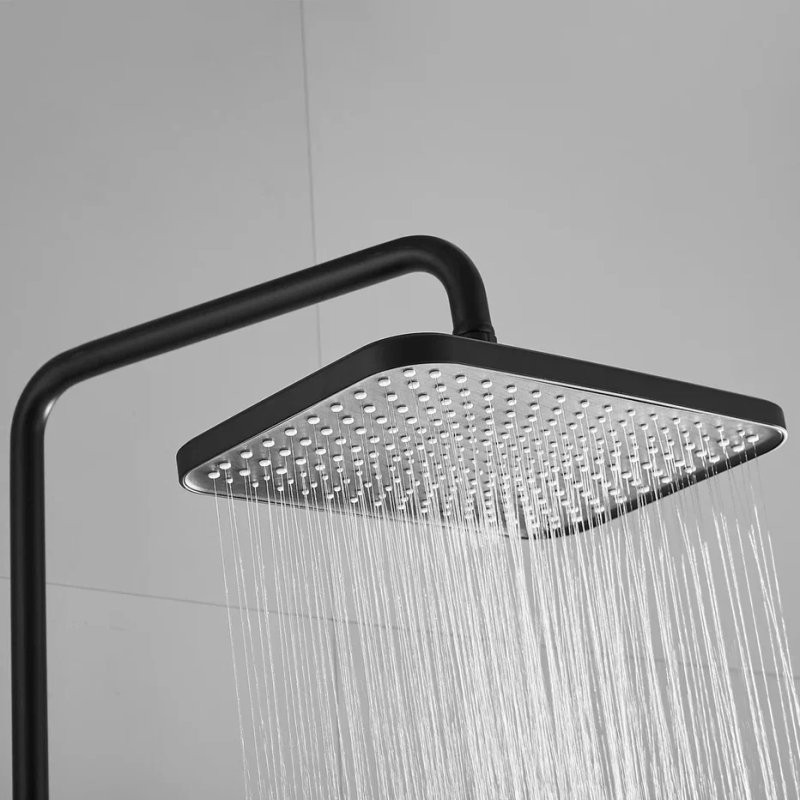 Душевая стойка Shevanik S6836H черная