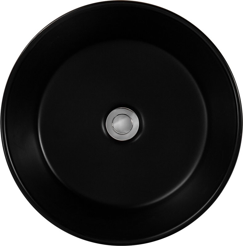 Накладная раковина AQUATEK AQ5118-MB матовая черная