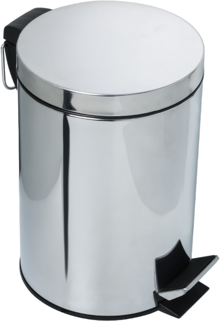 Мусорное ведро Fixsen 34024 хром