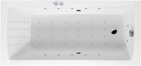 Акриловая ванна Excellent Aquaria Aquaria WAEX.AQU17.NANO 170x75 см, левая, встраиваемая, с гидромассажем, белая, со сливом-переливом