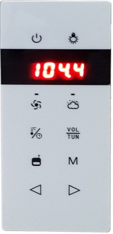 Душевая кабина Royal Bath NRW RB100NRW-C-CH+Р с высоким поддоном, с хамамом и сиденьем