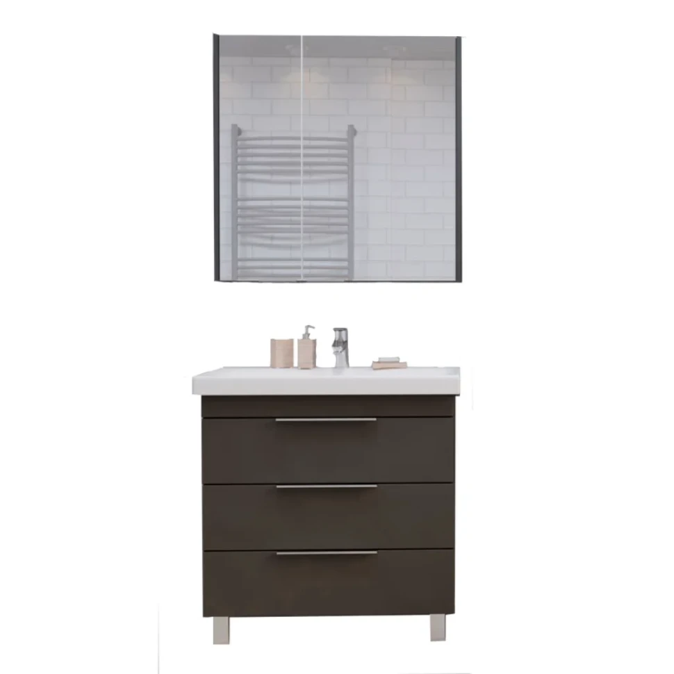 Мебель для ванной комнаты 1MarKa Gaula 60Н black