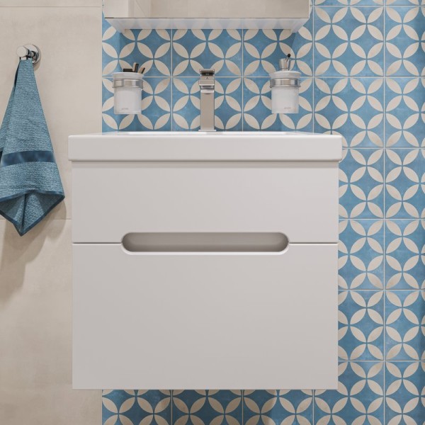 Тумба с раковиной DIWO Коломна 50 подвесная