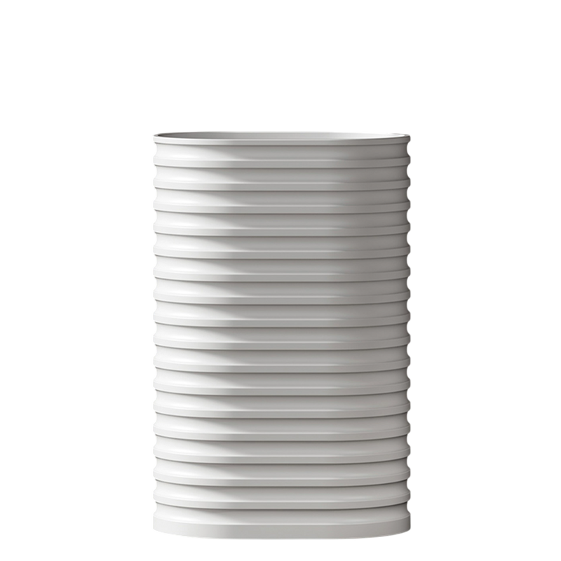 Раковина напольная Abber Stein AS2550-H 58 матовая белая, овальная, моноблок, искусственный камень