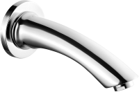 Душевой комплект Смеситель Wasserkraft Donau 5341, С ВНУТРЕННЕЙ ЧАСТЬЮ + Гарнитур + Подключение A134 + Излив Lemark LM7881C, для ванны