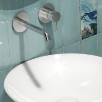 Смеситель для раковины KERAMA MARAZZI Linea 71028EKM.21.018 С ВНУТРЕННЕЙ ЧАСТЬЮ хром глянец
