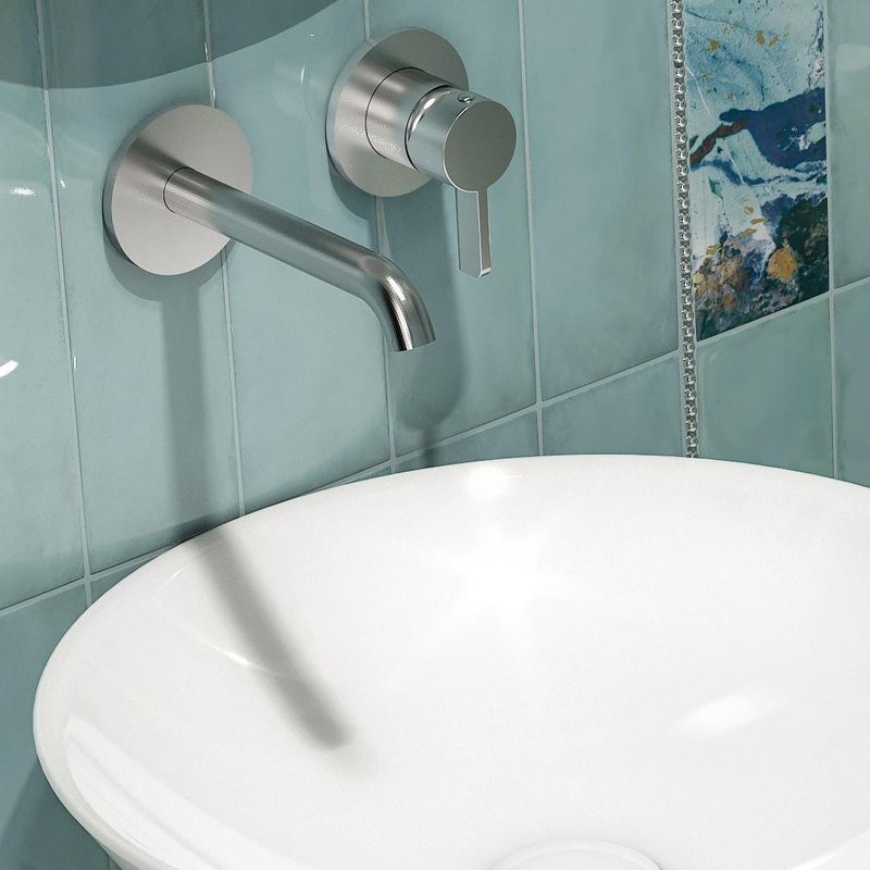 Смеситель для раковины KERAMA MARAZZI Linea 71028EKM.21.018 С ВНУТРЕННЕЙ ЧАСТЬЮ хром глянец