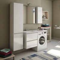 Мебель для ванной комнаты Эстет Dallas Luxe 110 L подвесная, 2 ящика
