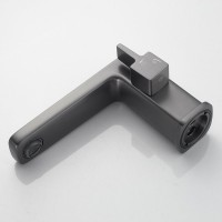 Смеситель на борт ванны Shevanik S9912T оружейная сталь Смеситель на борт ванны Shevanik S9912T оружейная сталь