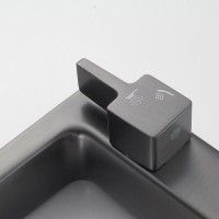 Смеситель на борт ванны Shevanik S9912T оружейная сталь Смеситель на борт ванны Shevanik S9912T оружейная сталь