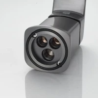 Смеситель на борт ванны Shevanik S9912T оружейная сталь
