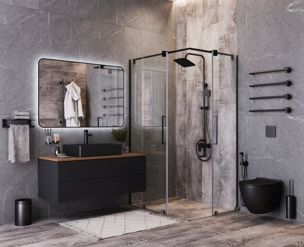Зеркало BOND Loft M35ZE-12080 120х80 с подсветкой