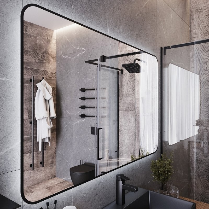 Зеркало BOND Loft M35ZE-12080 120х80 с подсветкой