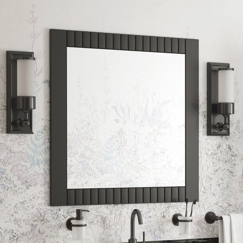 Мебель для ванной комнаты Corozo Инди 80 дуб канзас, графит