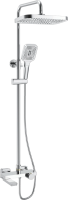 Душевая стойка Rose R1896 с термостатом, хром