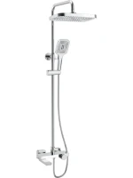 Душевая стойка Rose R1896 с термостатом, хром