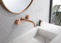 Смеситель для раковины Abber Wasser Kreis AF81122MRG С ВНУТРЕННЕЙ ЧАСТЬЮ, матовое розовое золото Смеситель для раковины Abber Wasser Kreis AF81122MRG С ВНУТРЕННЕЙ ЧАСТЬЮ, матовое розовое золото