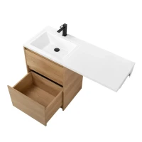 Тумба с раковиной BelBagno Kraft LVD 60-L rovere nebrasca nature Тумба с раковиной BelBagno Kraft LVD 60-L rovere nebrasca nature