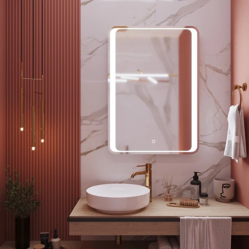 Зеркало Mixline Валерия 60 с подсветкой