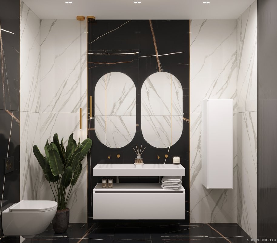 Раковина подвесная Armadi Art Flat 888-120 ST 120 матовая белая, прямоугольная, двойная, искусственный камень