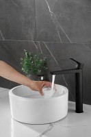 Смеситель для раковины BELZ B715 B11715-7 черный Смеситель для раковины BELZ B715 B11715-7 черный