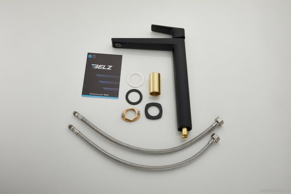 Смеситель для раковины BELZ B715 B11715-7 черный