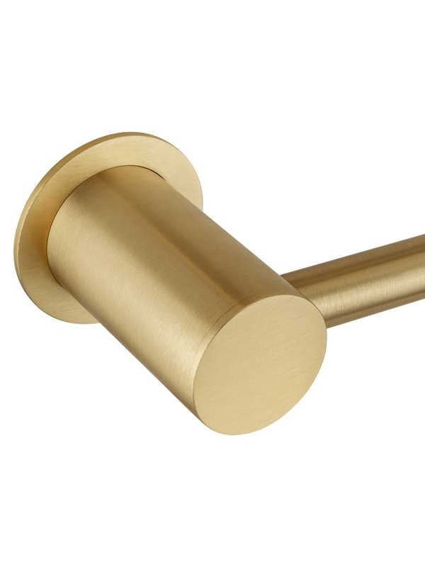 Полотенцесушитель электрический Wonzon & Woghand Hamburg WW-AL315-BG 65x45 см, скрытое подключение слева, брашированное золото, лесенка