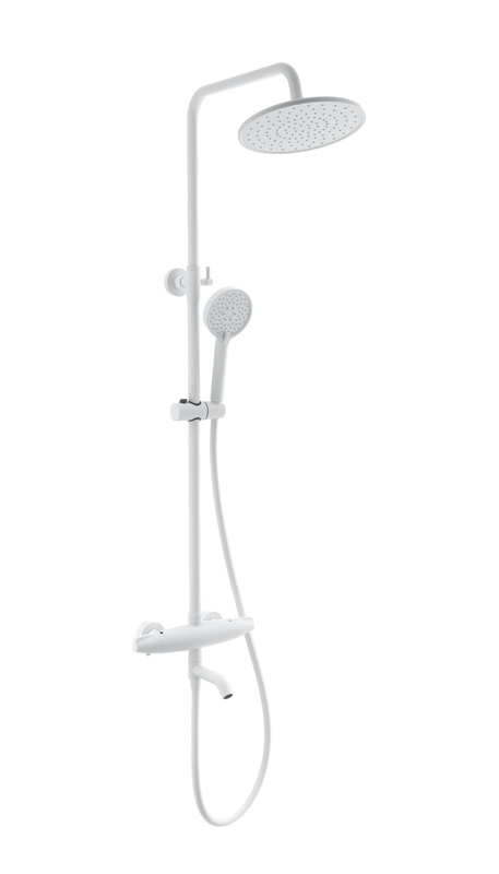 Душевая стойка Wonzon & Woghand WW-B3031-A3-MW матовая белая