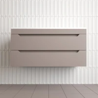 Тумба под раковину без столешницы Style Line Остин 100 подвесная, тауп темный эмаль plus