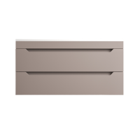 Тумба под раковину без столешницы Style Line Остин 100 подвесная, тауп темный эмаль plus