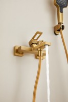Смеситель для ванны с душем BELZ B658 B60658-5 золото