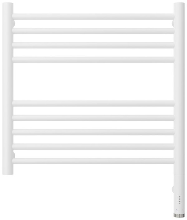 Полотенцесушитель электрический Сунержа Богема 3.1 30-6005-5050 60x55 см, подключение справа, матовый белый, лесенка