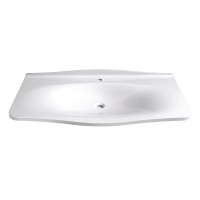 Тумба с раковиной Belux Анжело НП 110-01 подвесная, матовая белая